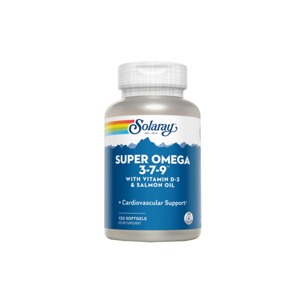 Super Omega 3-7-9 120 perlas - Solaray