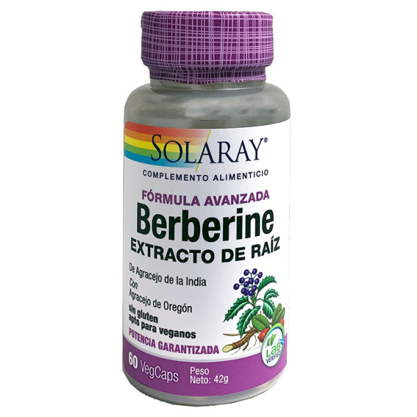 Berberina 60 vegcaps - Solaray