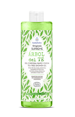 Gel corporal baño y ducha de Árbol de té - Esential aroms