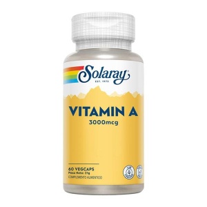 Vitamina A 3000 mcg 60 vegcaps - Solaray
