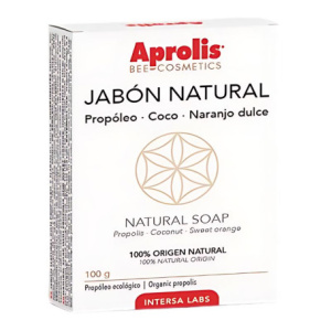 Jabón natural con Própolis- Naranjo dulce 100 gr- Intersalabs